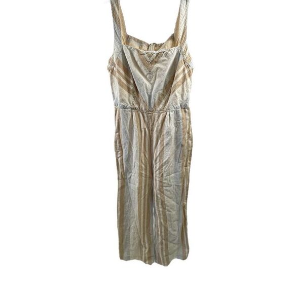 Anthropologie Savannah Striped Jumpsuit Size 6 - Picture 1 of 11
